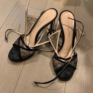 Gianvito Rossi Lacey heels
